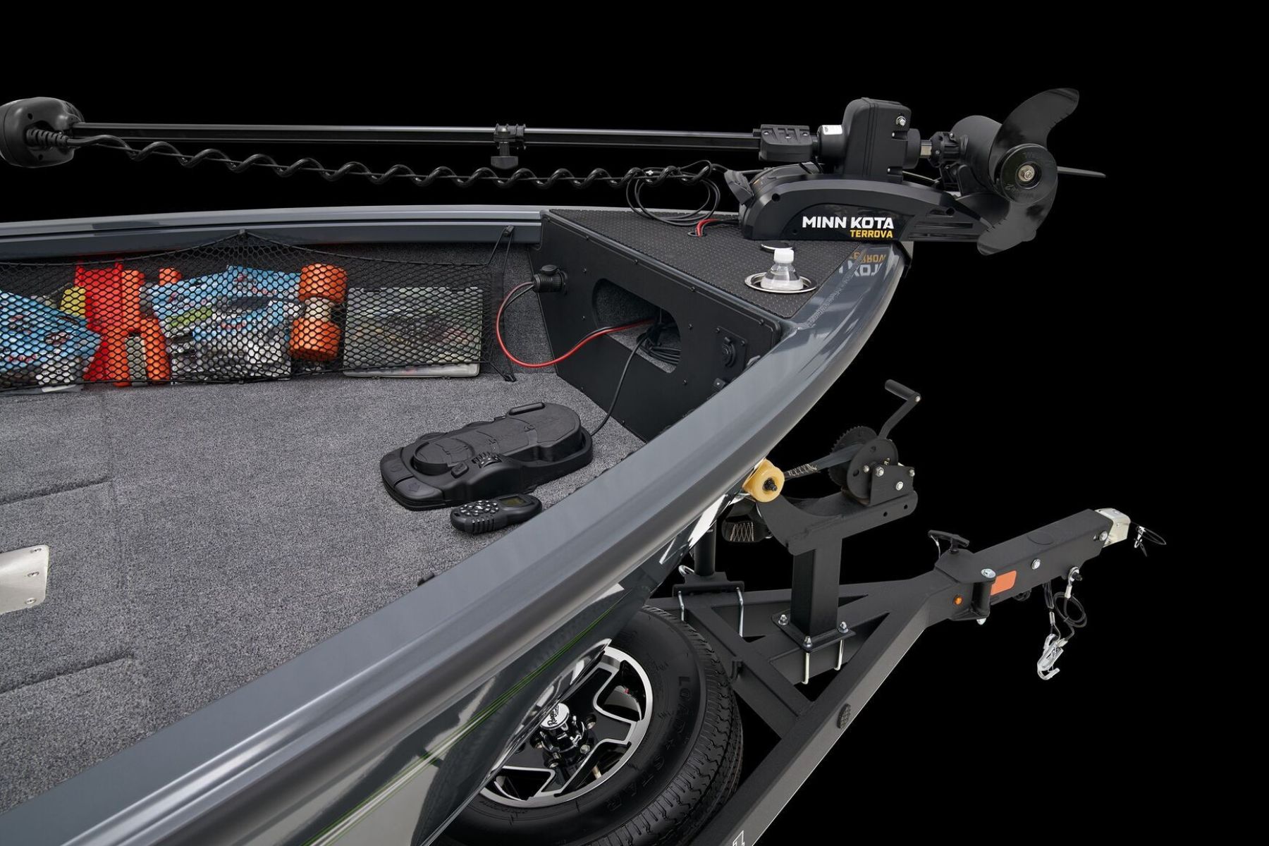 Big Water Aluminum Deep V Boat Side