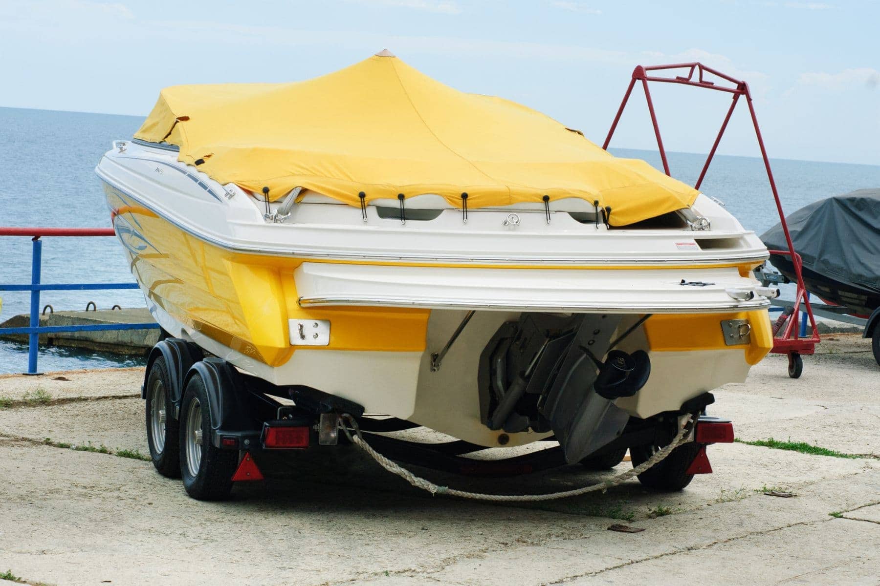 Boat Storage Trailer