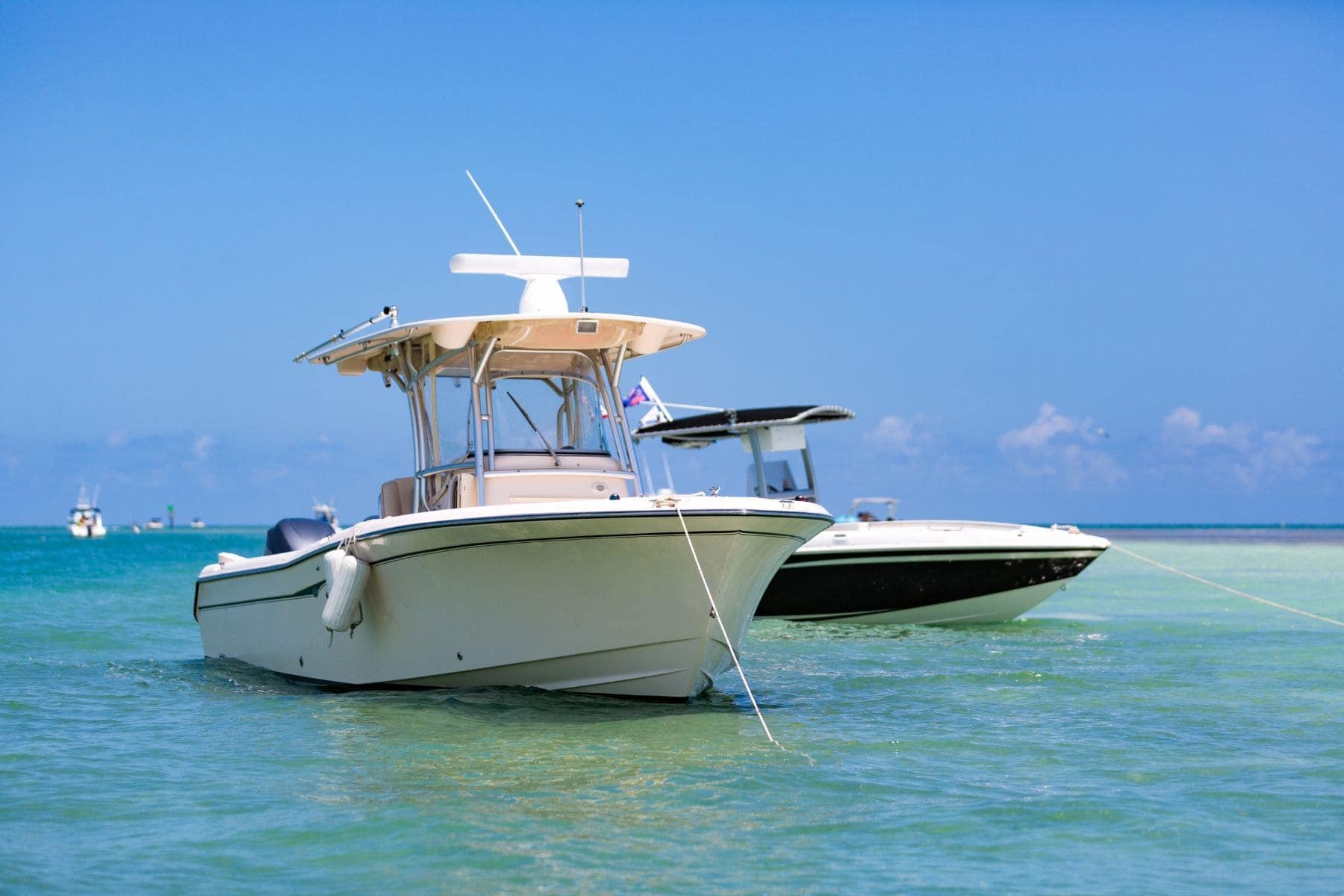 Boating Storage Anchored Boat