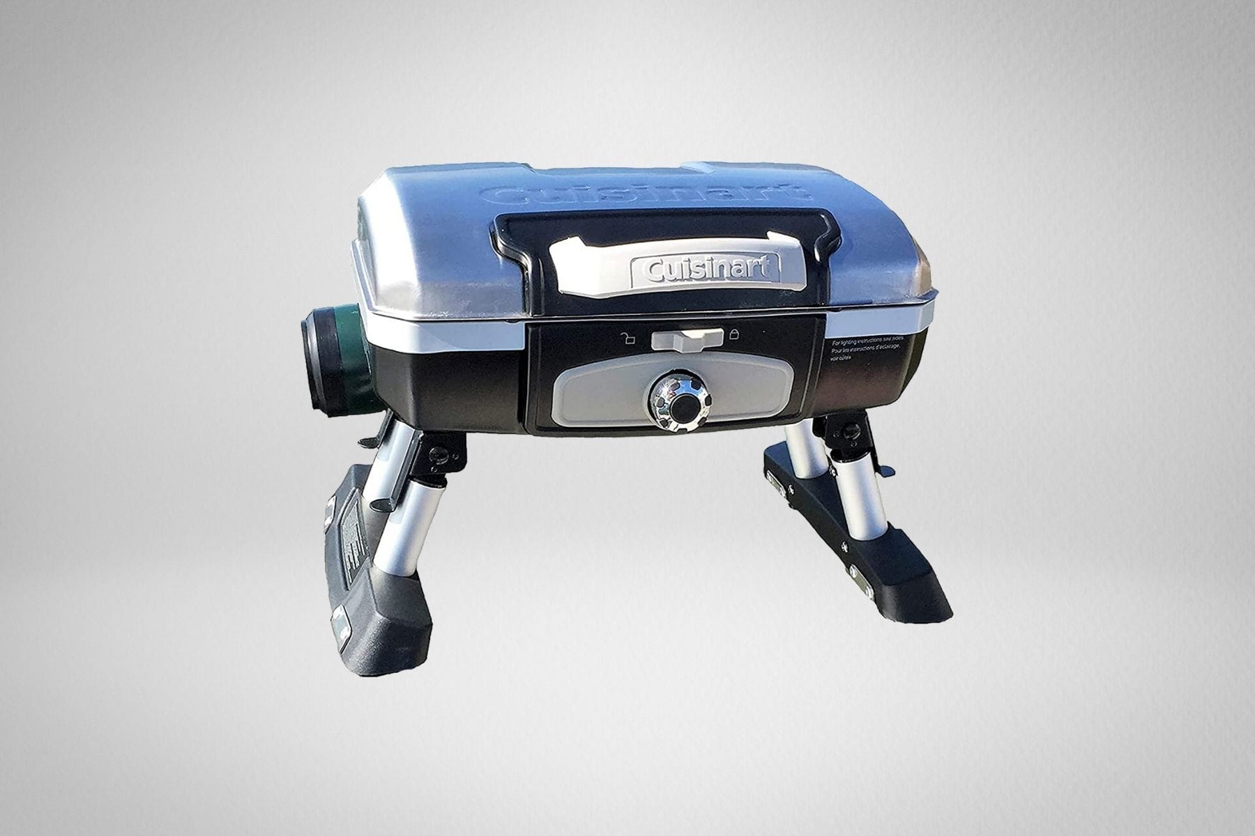 Cuisinart Grill with Arnall’s Stainless Grill Bracket