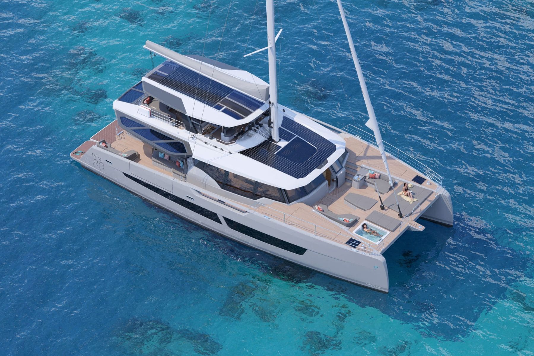 Fountaine Pajot 80 Catamaran Superyacht Luxury