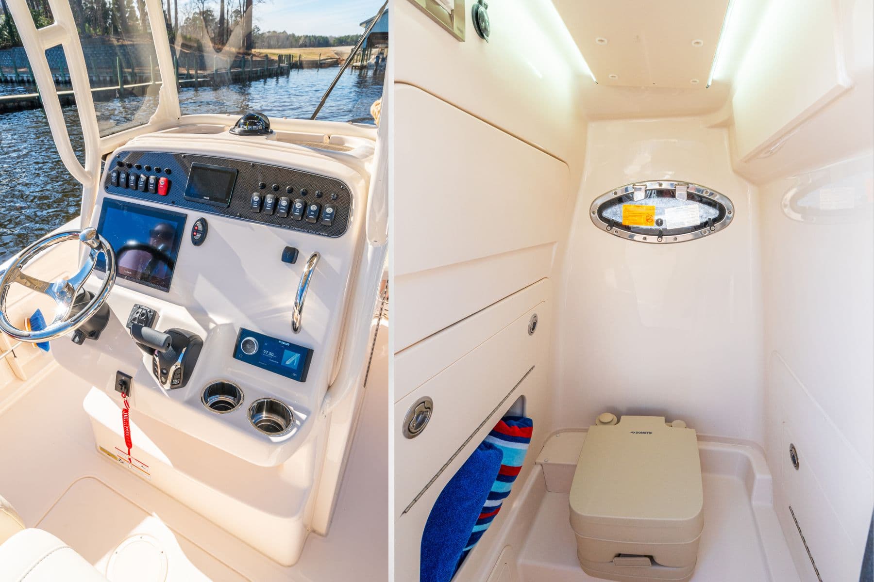 Grady White Coastal Explorer 231 Helm Station Console