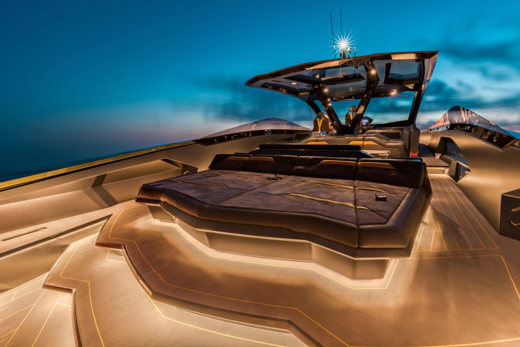 Tecnomar Lamborghini 63 Yacht Layout