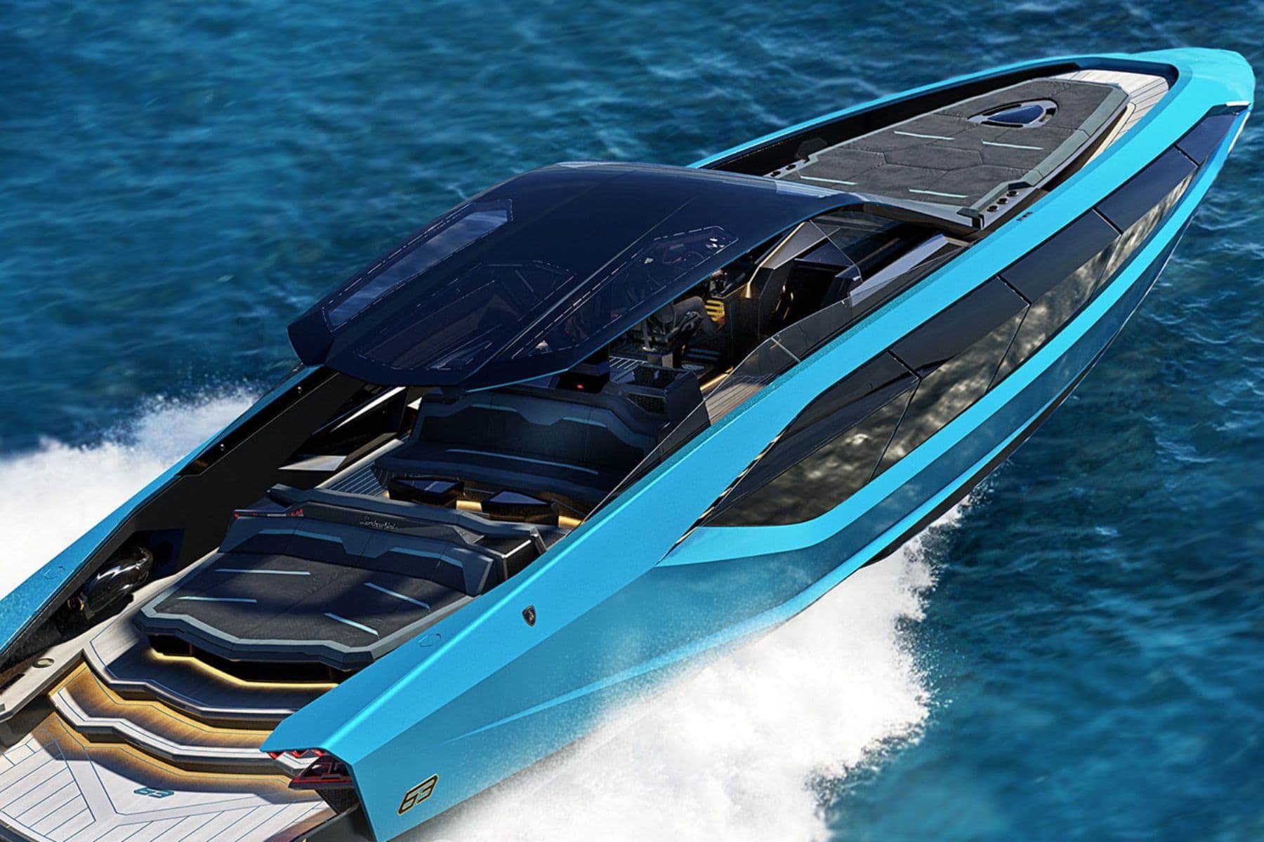 Tecnomar Lamborghini 63 Yacht Quality