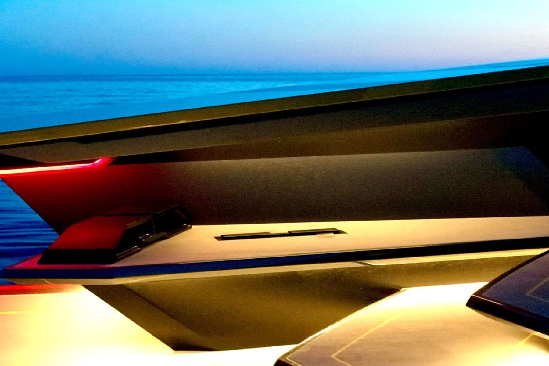 Tecnomar Lamborghini 63 Yacht Touches