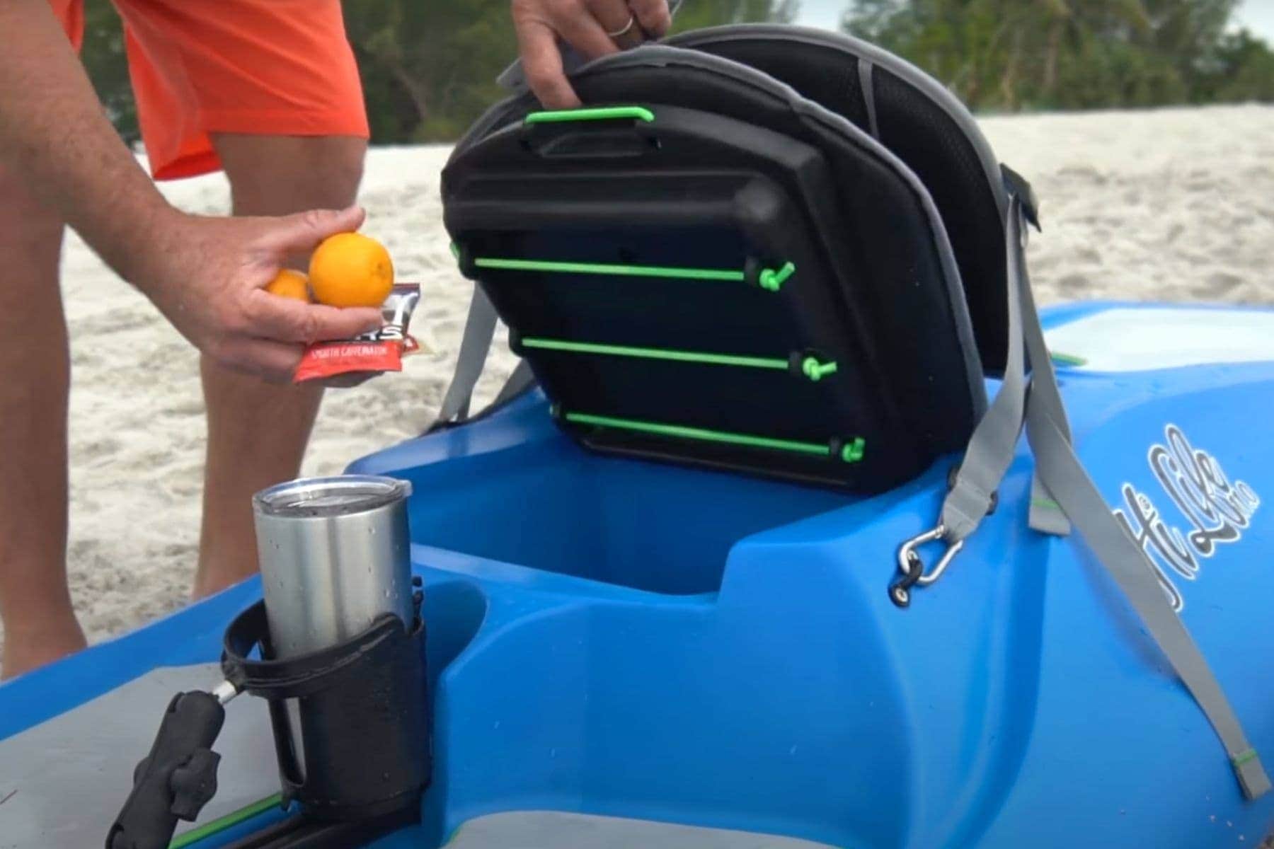 Perception Hi Life 11 Kayak Seat Compartment