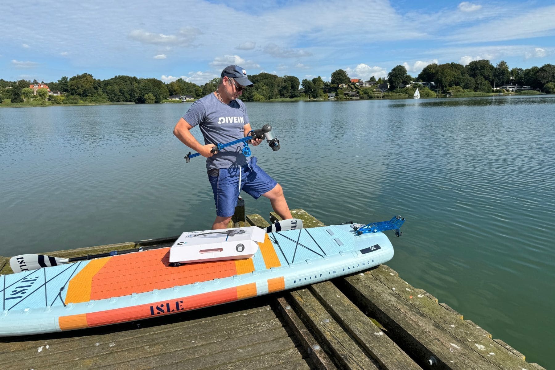 Bixpy K 1 Outboard Kit Deck