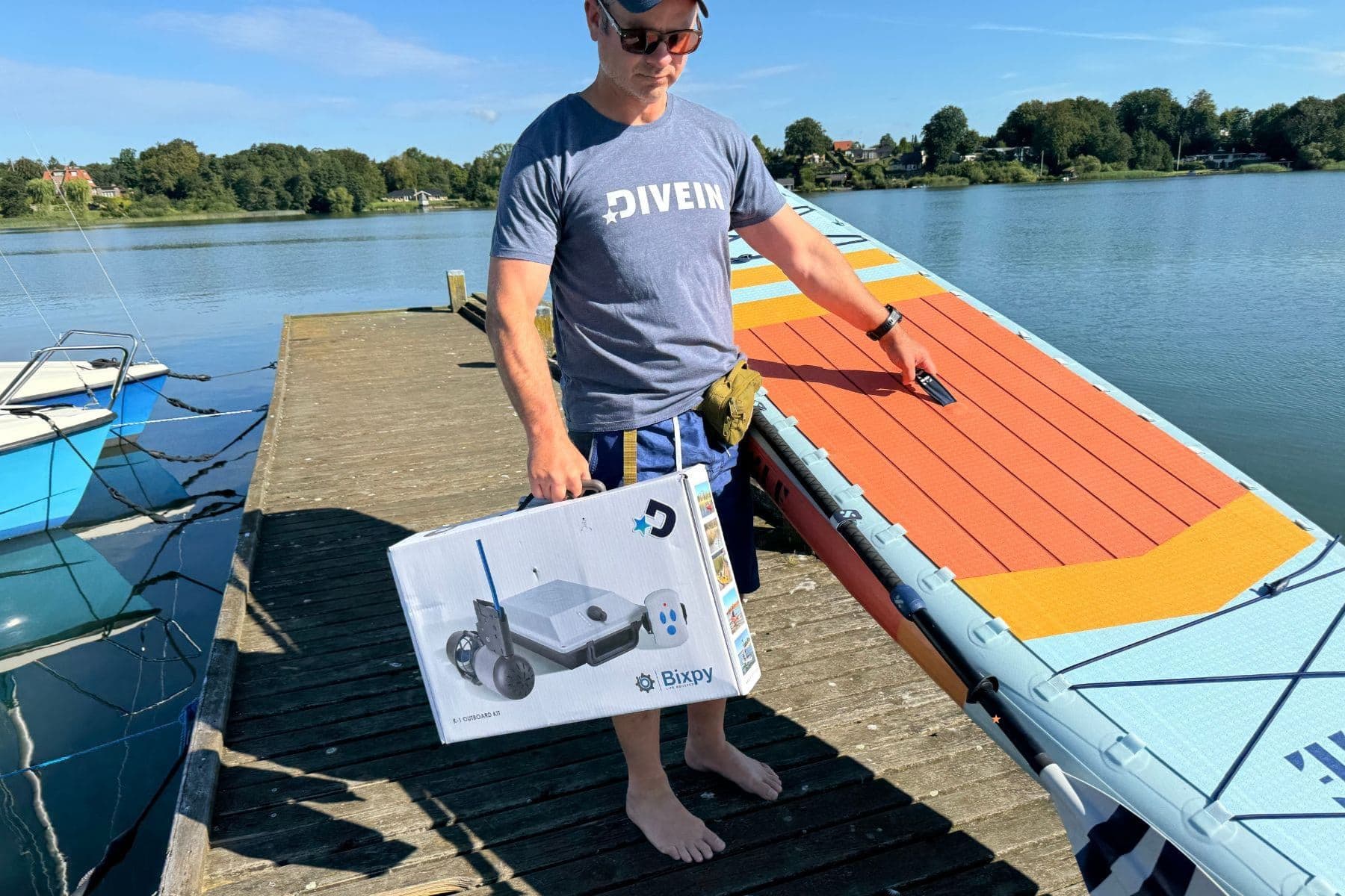 Bixpy K 1 Outboard Kit Portable Design
