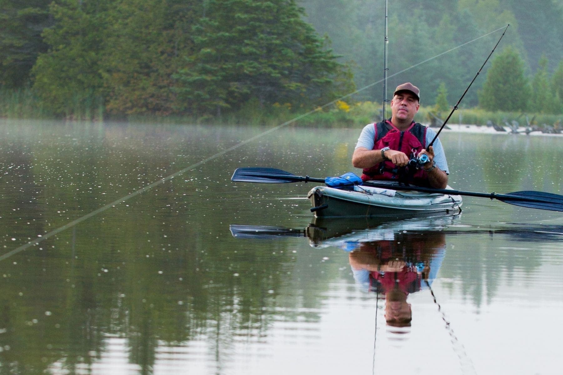 Fishing Kayak Lake Test Day