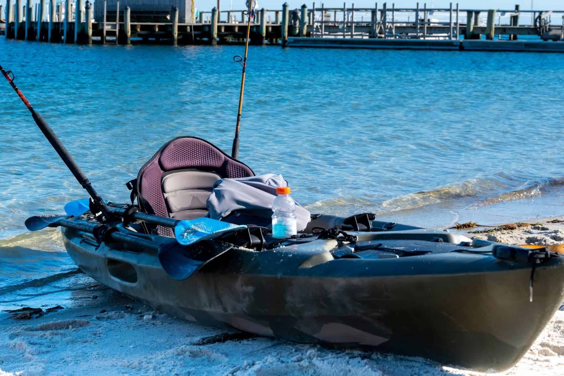 Fishing Kayak On Beach