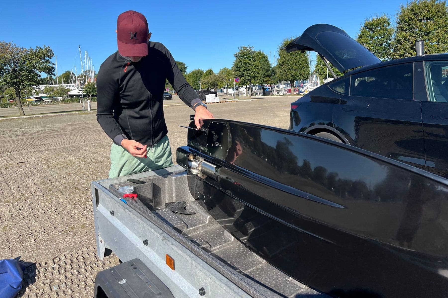 Goyojo Electric Surfboard Setting Up