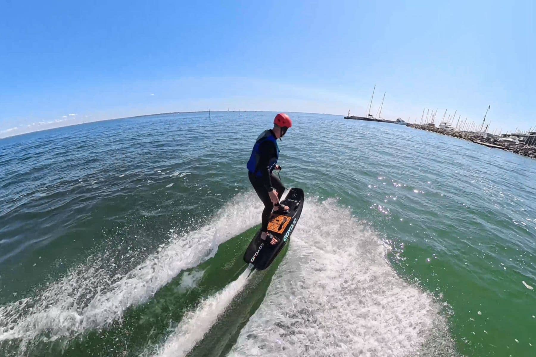 Goyojo Electric Surfboard Torben Back