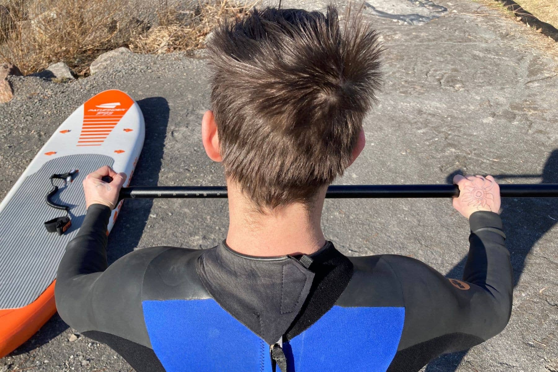 How To Paddle A Stand Up Paddle Board Grip