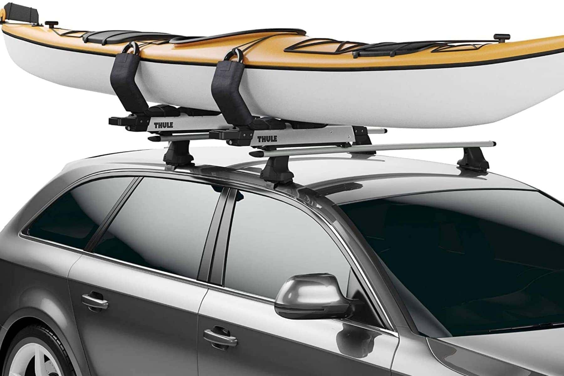 Hullavator Pro Rooftop Kayak Carrier Photo