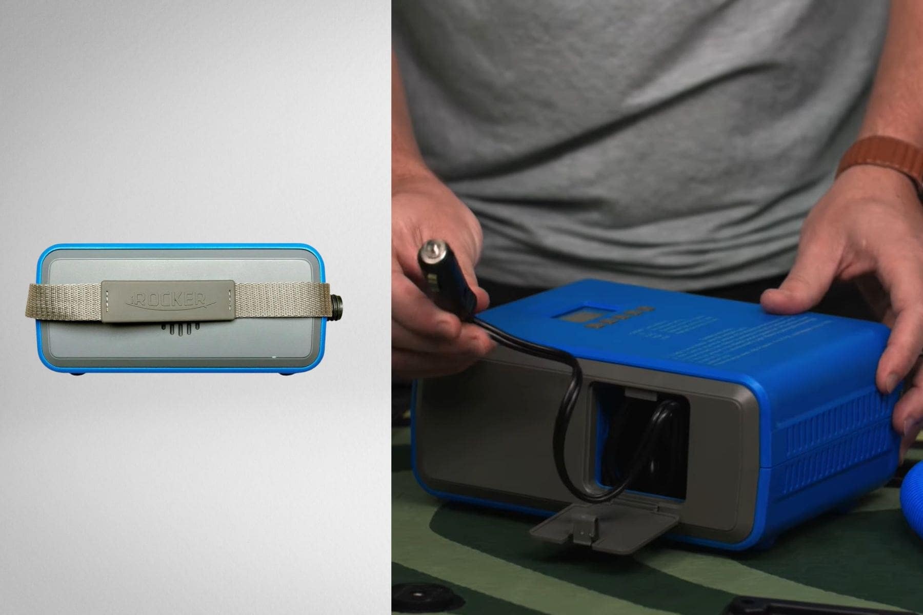 Irocker All Around 10 Ultra Cord Compartment