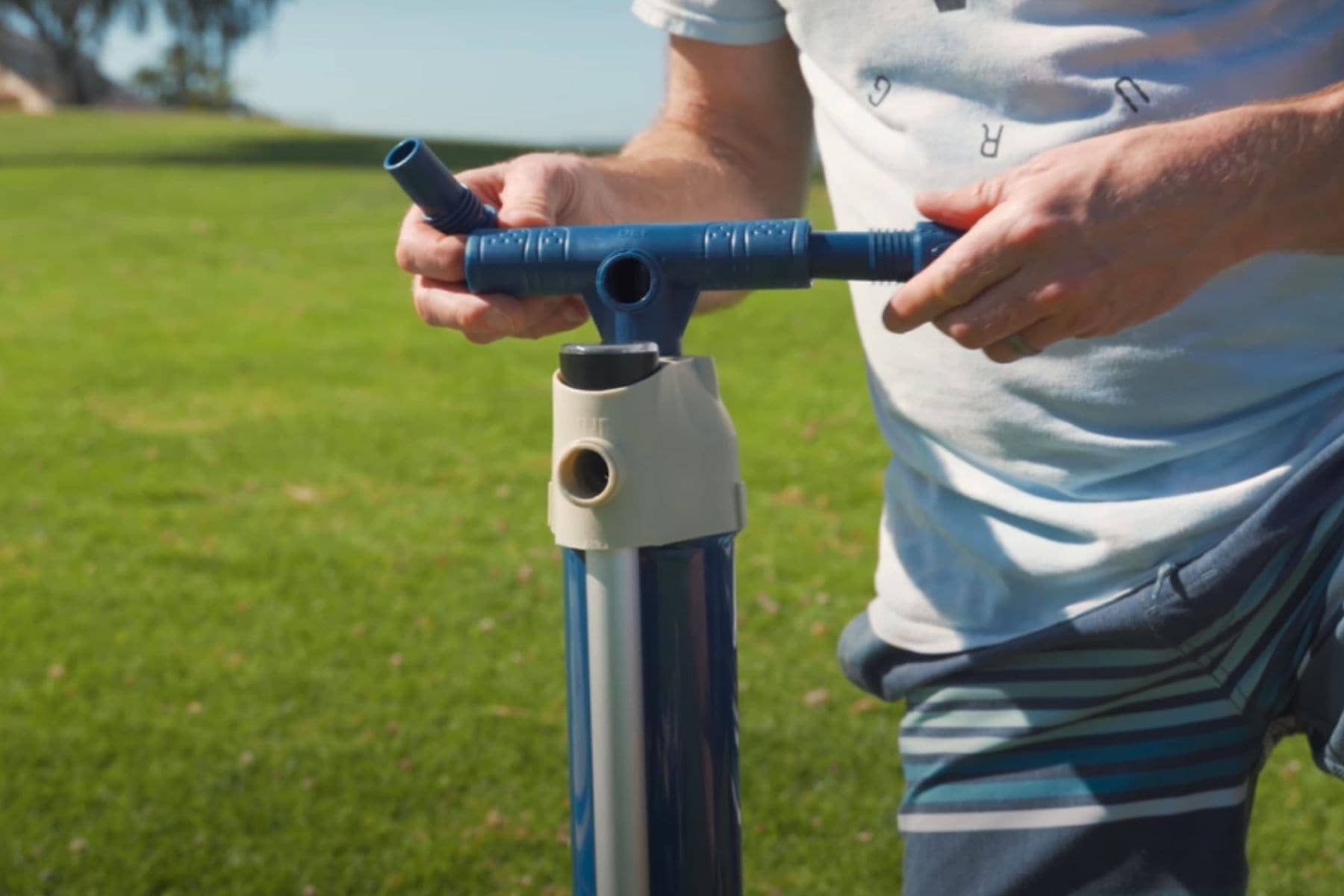 Isle Switch Manual Pump In Action