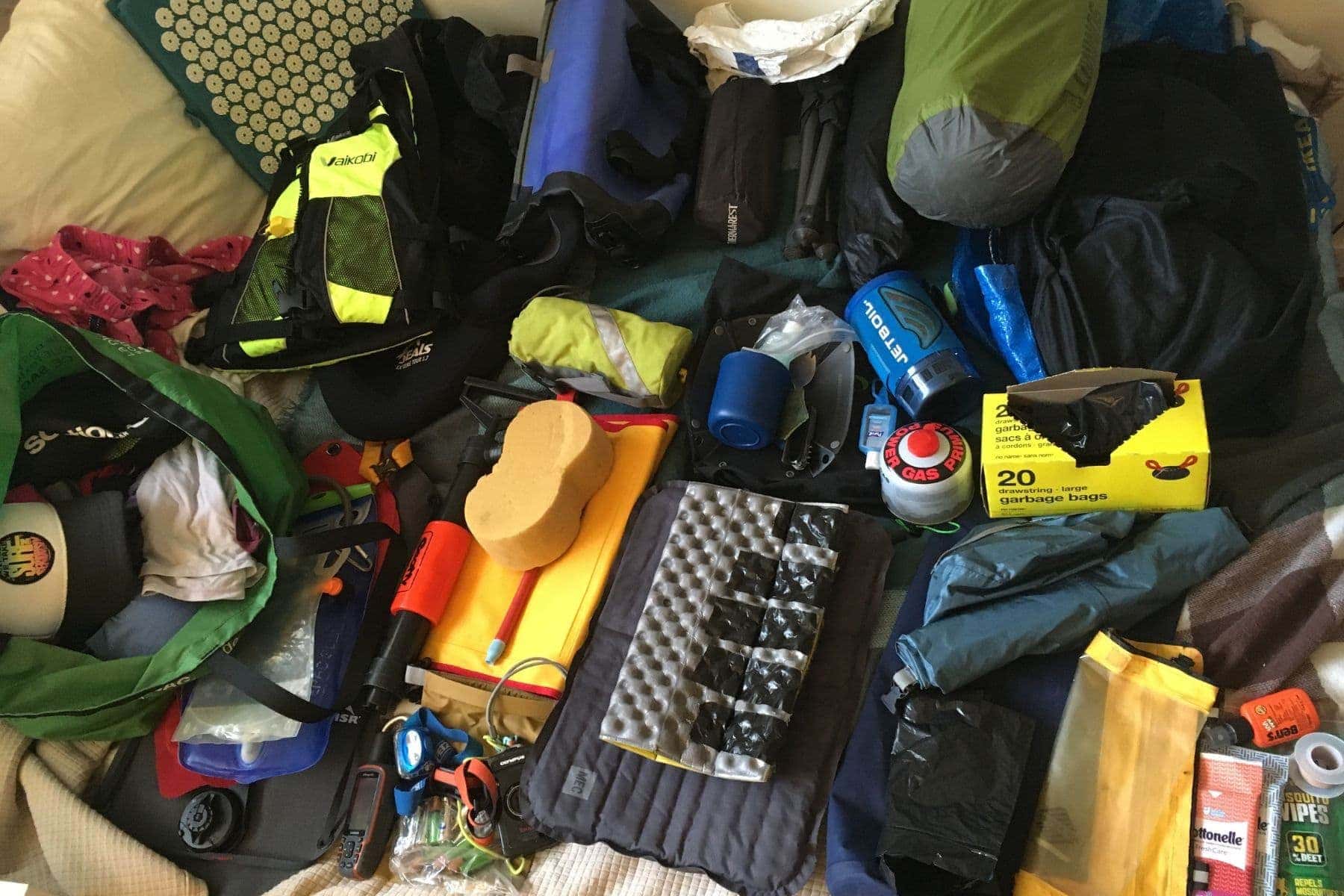 Kayak Camping Gears