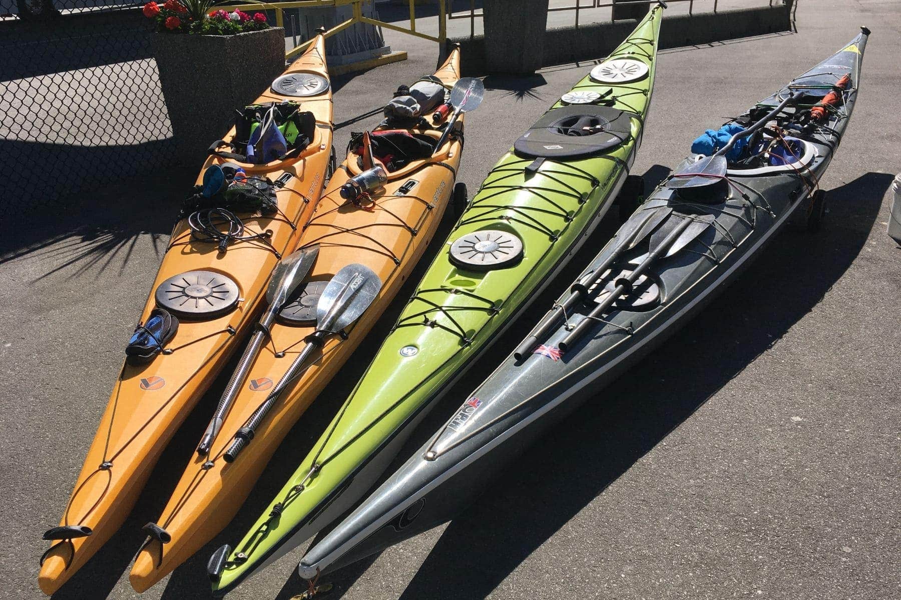 Kayak Camping Sea Kayaks