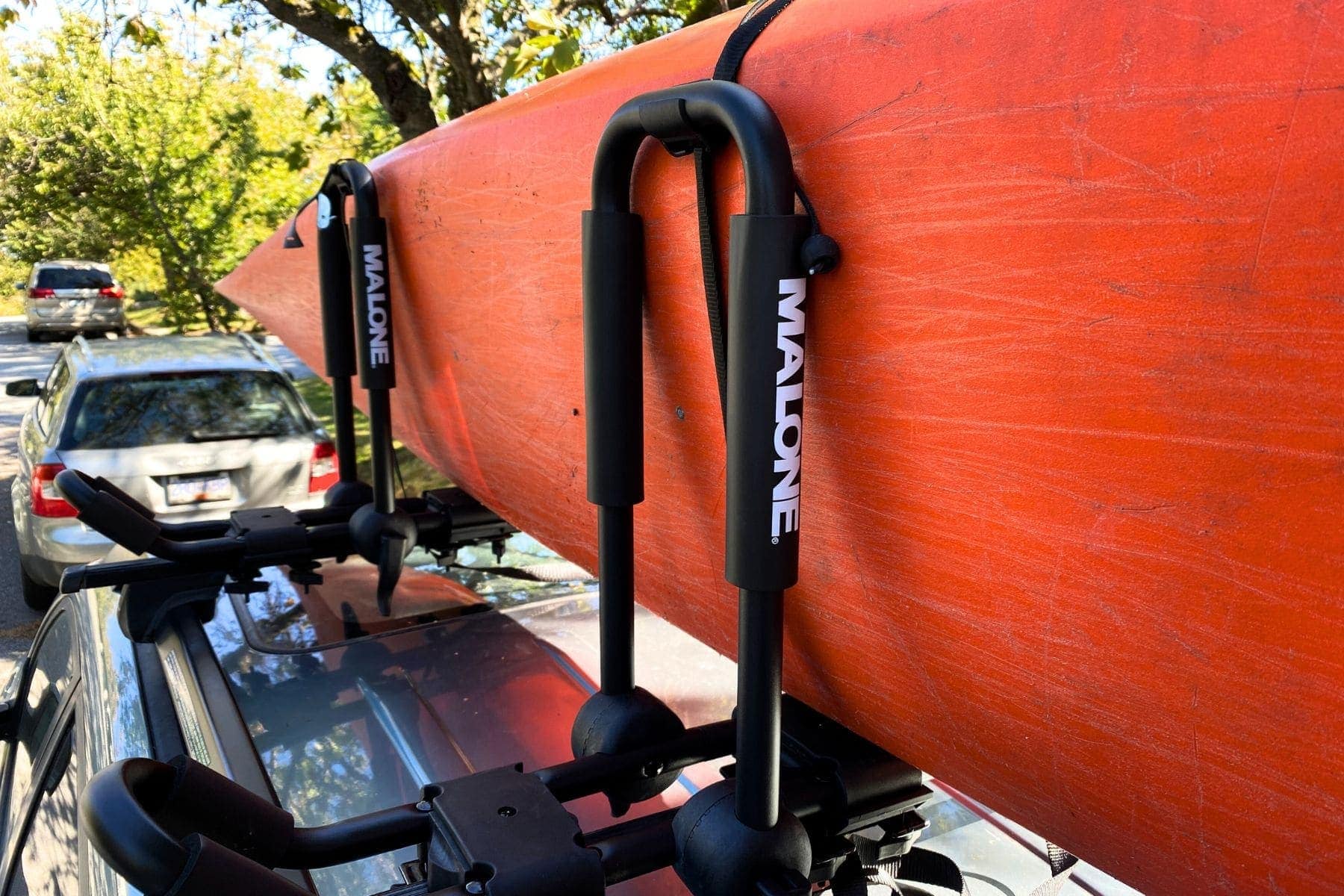 Malone Foldaway 5 Kayak Attached