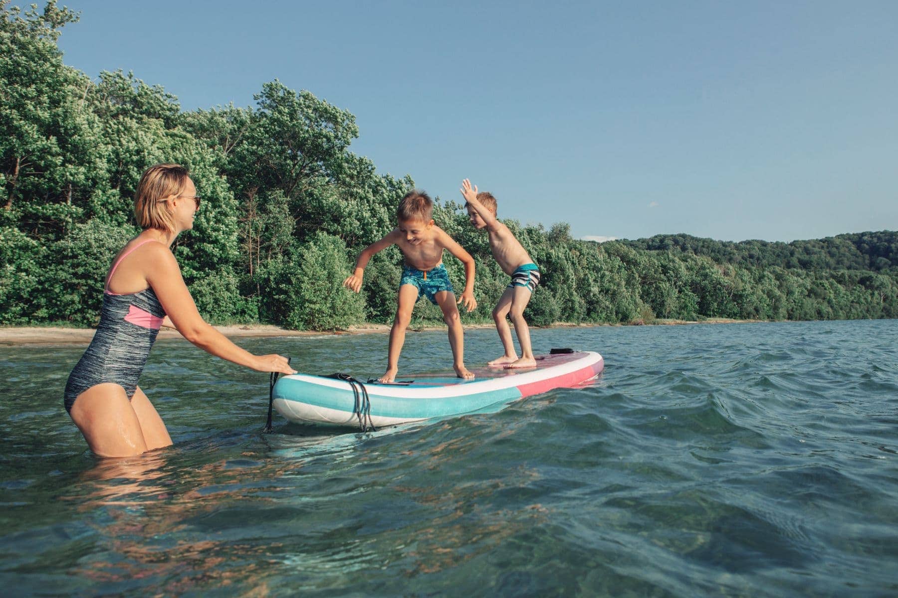 Paddle Boarding With Kids