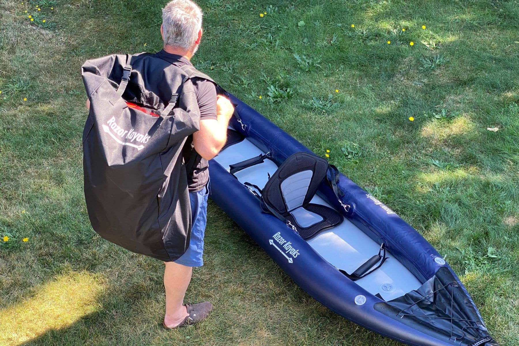 Razor Kayaks R2 Ultra Tandem Backpack