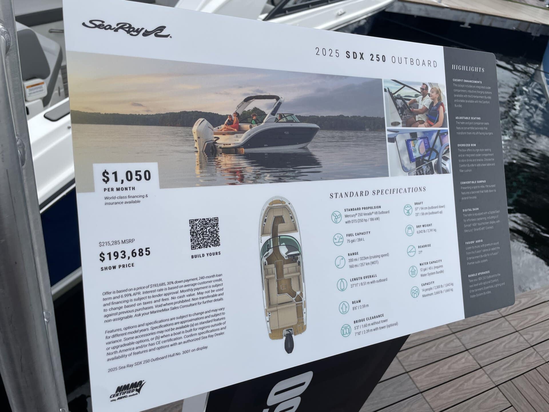 Sea Ray Sdx 250 Ob Additional