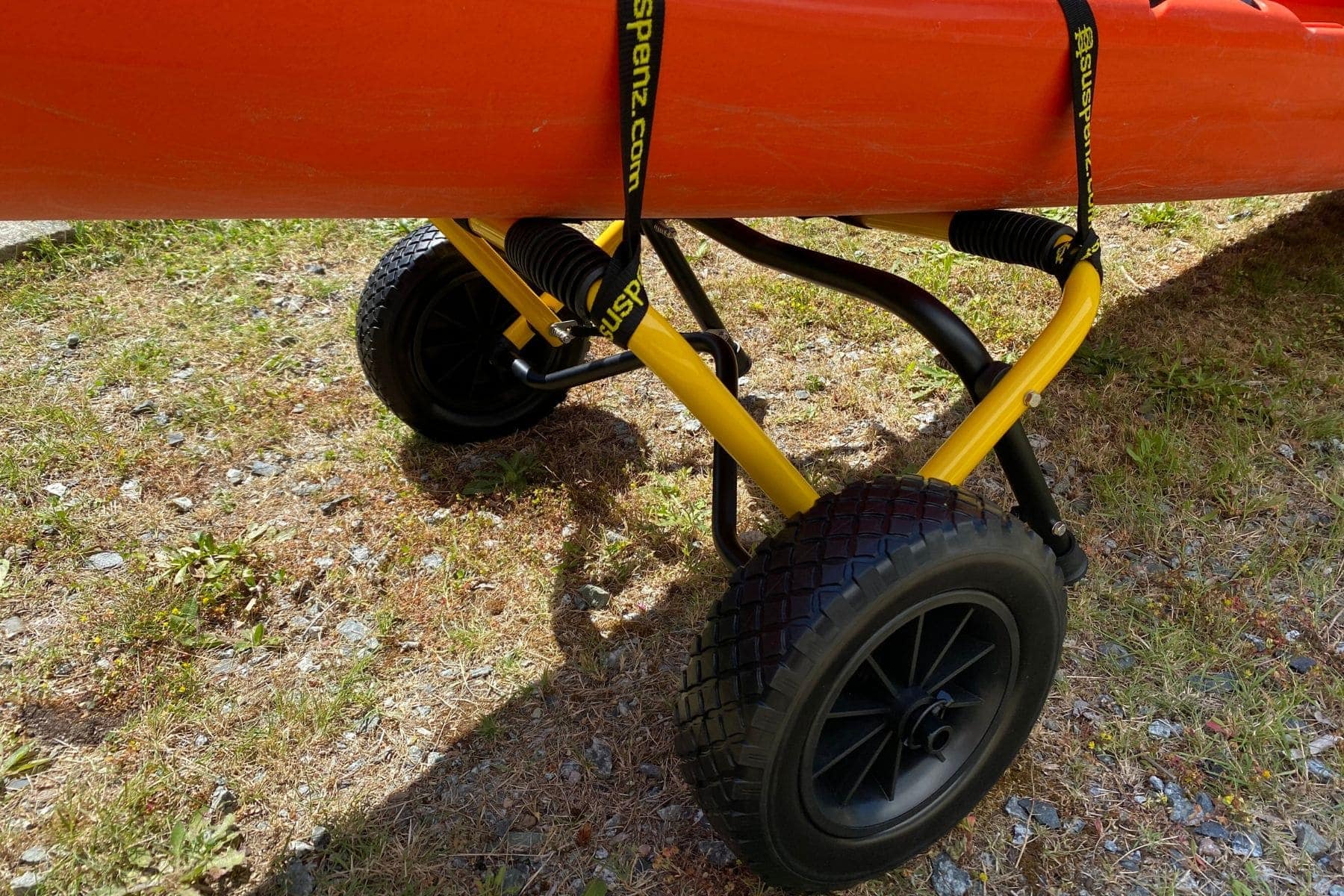 Suspenz Heavy Duty Airless Cart Side View