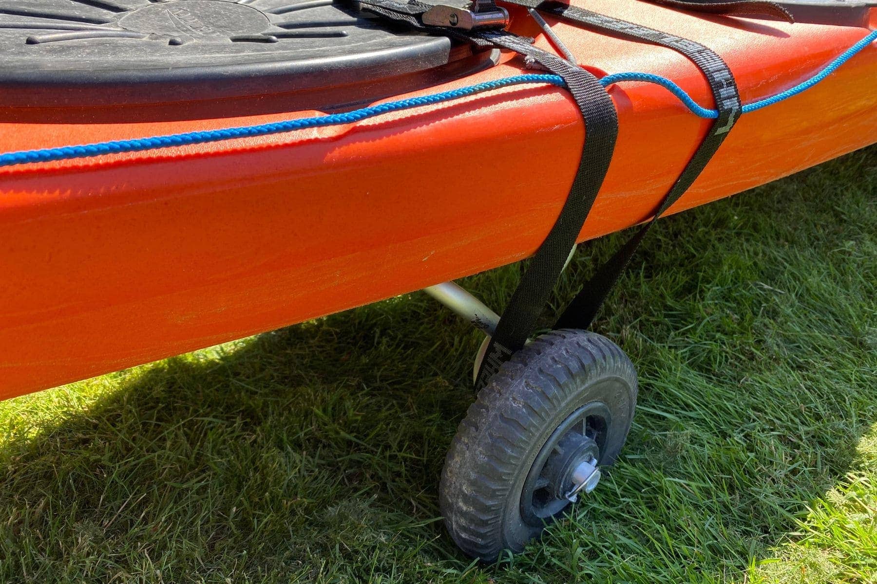 Wheeleez Kayak Cart Mini Side Front
